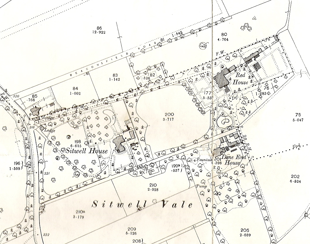 Sitwell House and Map